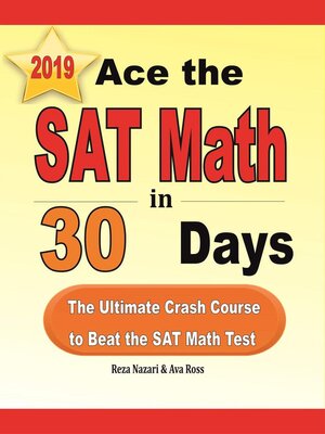 cover image of Ace the SAT Math in 30 Days
